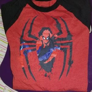 Spiderman longsleeve and hat